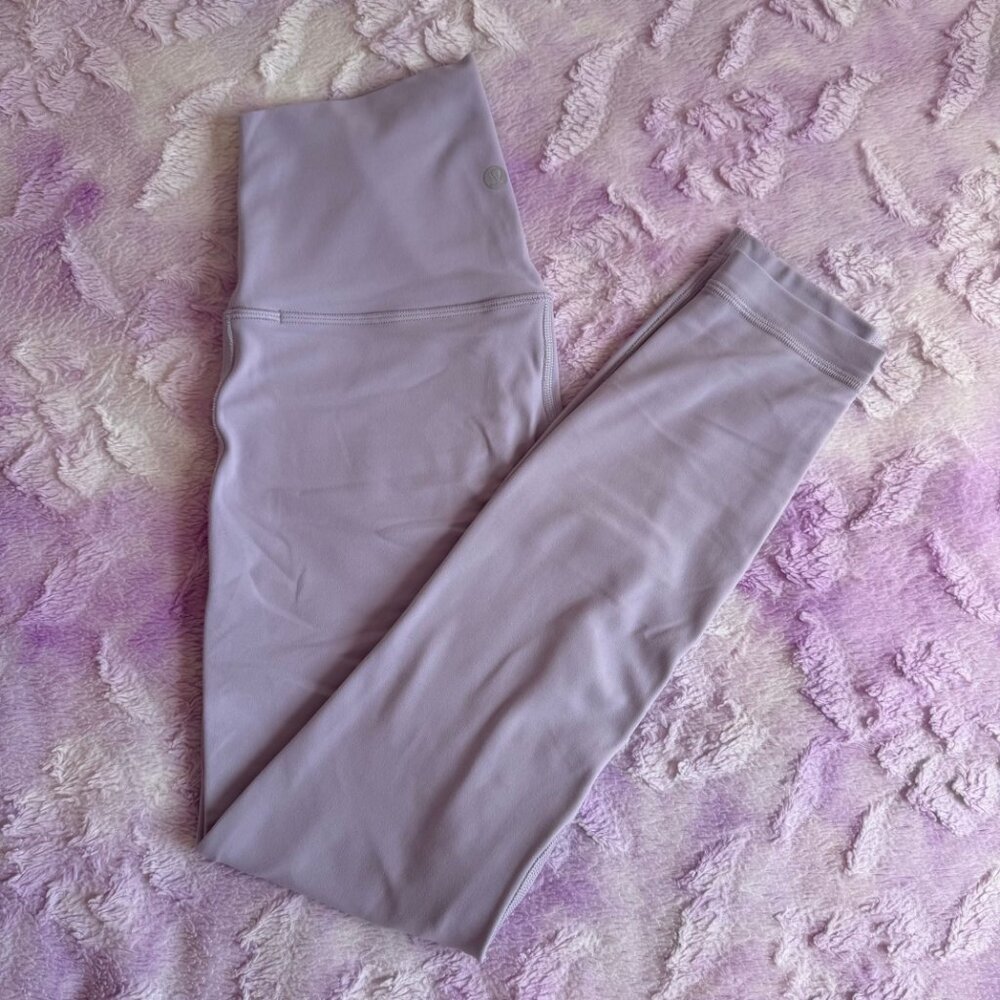 lululemon Align™ High-Rise Pant 25" in Lavender Frost, Size 4